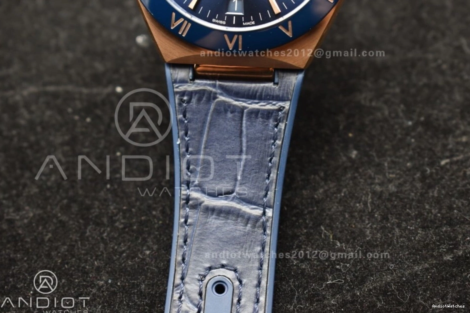 A8900 Dial Blue Ceramic Best On VSF Super Edition Durable Clone Blue Blue 541 YG Gummy Constellation Strap 1:1 1111